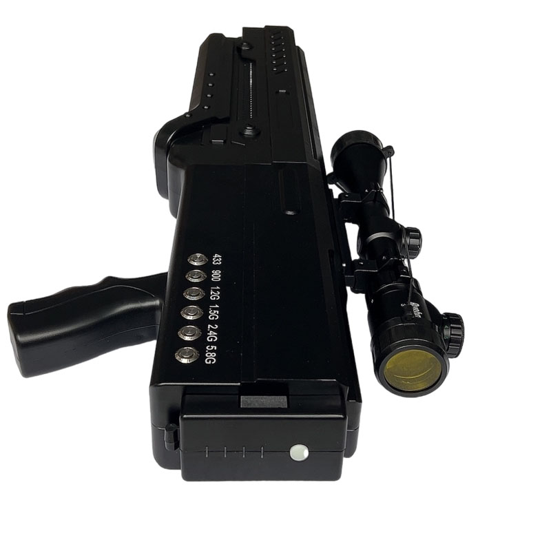  幸福路街道手持便携式枪型低空防御反制六通道B型